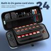 ProCase Carrying Case for Nintendo Switch 2 (2025) with 24 Game Card Slots, Hard Portable Travel Case Storage Bag Protective Pouch for 2025 Nintendo Switch 2 Console & Accessories -Red(Matcha (Standard Size))