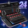 ProCase Carrying Case for Nintendo Switch 2 (2025) with 24 Game Card Slots, Hard Portable Travel Case Storage Bag Protective Pouch for 2025 Nintendo Switch 2 Console & Accessories -Red(Purple (Standard Size))
