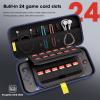 ProCase Carrying Case for Nintendo Switch 2 (2025) with 24 Game Card Slots, Hard Portable Travel Case Storage Bag Protective Pouch for 2025 Nintendo Switch 2 Console & Accessories -Red(Blue (Standard Size))