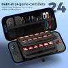 ProCase Carrying Case for Nintendo Switch 2 (2025) with 24 Game Card Slots, Hard Portable Travel Case Storage Bag Protective Pouch for 2025 Nintendo Switch 2 Console & Accessories -Red(Navy (Large Size  Fit AC Adapter))