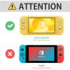 ProCase Carrying Case for Nintendo Switch Lite, Portable Travel Carrying Bag Ultra Slim Professional Protective Felt Pouch for Nintendo Switch Lite 2019 with 5 Game Cartridges Holders -Black(Black)