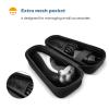 ProCase Carrying Case for Norelco Electric Shaver, Travel Carry Protective Bag for Norelco Men’s Trimmer and Shaver 4500 3100 6400 9700 1150x 8900 1100, Father’s Day Choice -Black(Black)