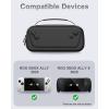 ProCase Carrying Case for ROG Xbox Ally & Xbox Ally X 7″ 2025, EVA Hard Travel Storage Bag with 5 SD Card Slots, Protective Pouch for Handheld Gaming Console & Accessories -Black(Black)