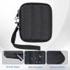 ProCase Carrying Case for Samsung T7 Shield External SSD with 2 Cable Ties, Hard EVA Shockproof Storage Travel Organizer for T7 Shield Portable Solid State Drive USB 3.2 1TB 2TB -Black(Black)