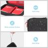 ProCase Collectible Trading Card Case, Hard Travel Carrying Storage Box Holds 300+ Cards for MTG, TCG, Yu-Gi-Oh, Lorcana, Holder Organizer with Removable Divider and Multiple Color Options -Black(Light Black)