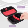 ProCase Collectible Trading Card Case, Hard Travel Carrying Storage Box Holds 300+ Cards for MTG, TCG, Yu-Gi-Oh, Lorcana, Holder Organizer with Removable Divider and Multiple Color Options -Black(Black)