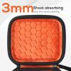 ProCase DJI Neo Carrying Case, Portable Travel Hard Shell Shockproof Cover for DJI Neo Drone (Case Only) -Orangeblack(Orangeblack)