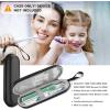 ProCase Electric Toothbrush Hard Travel Case Compatible with Oral-B Pro 1000 8000, Sonicare 1100 5100 6100, Carrying Bag Carrier for Battery Power Rechargeable Toothbrush (Case Only) –Black(Black)