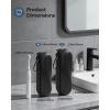 ProCase Electric Toothbrush Travel Case for Oral-B 1000/1500/5000/6000/7000/7500/9600 & iO 7/8/9/10, Philips Sonicare 1100/4100/5100/5300/6100, Water-Resistant Hard Case -L,Plum(Black)