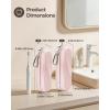 ProCase Electric Toothbrush Travel Case for Oral-B 1000/1500/5000/6000/7000/7500/9600 & iO 7/8/9/10, Philips Sonicare 1100/4100/5100/5300/6100, Water-Resistant Hard Case -L,Plum(Pink)