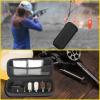 ProCase Gun Cleaning Kit for 12 and 20 Gauge, Zippered Compact Portable Case with Brushes, Slotted Tips, Cleaning Pick and Cotton Mop -Black