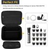 ProCase Hard Carrying Case Compatible for Norelco Multigroom Series 7000 MG7750/49 MG7770 MG7790 MG7791/40 Men’s Electric Trimmer Shaver and Attachments -Black