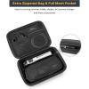 ProCase Hard Carrying Case Compatible for Norelco Multigroom Series 7000 MG7750/49 MG7770 MG7790 MG7791/40 Men’s Electric Trimmer Shaver and Attachments -Black