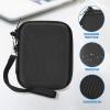 ProCase Hard Carrying Case Compatible for Samsung T7/ T7 Touch Portable SSD with 2 Cable Ties, Shockproof Travel Organizer for 500GB 1TB 2TB USB 3.2 External Solid State Drives Red(Black)