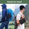ProCase Hard Carrying Case for Monocular Telescope, Travel Storage Bag Compatible with Gosky 12×55/ Pankoo 12X50, 40X60/ Titan 12×55/ Viajero 12×50, Starscope Phone Tripod Accessories Holder -Black