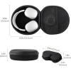 ProCase Hard Carrying Smart Case for AirPods Max, Headphone Travel Case with Sleep Mode Cover & Mesh Pocket, AirPods Max Protective Portable Shell Storage Bag -Black(Black)