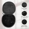 ProCase Hard Carrying Smart Case for AirPods Max, Headphone Travel Case with Sleep Mode Cover & Mesh Pocket, AirPods Max Protective Portable Shell Storage Bag -Black(Black)