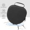 ProCase Hard Case for Apple AirPods Max, Travel Protective Carrying Case with Silicone Ear Cushion Covers, Shockproof EVA Shell with Soft Lining & Accessory Pocket – Green(Black)