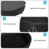 ProCase Hard Case for Apple AirPods Max, Travel Protective Carrying Case with Silicone Ear Cushion Covers, Shockproof EVA Shell with Soft Lining & Accessory Pocket – Green(Black)