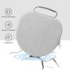 ProCase Hard Case for Apple AirPods Max, Travel Protective Carrying Case with Silicone Ear Cushion Covers, Shockproof EVA Shell with Soft Lining & Accessory Pocket – Green(Grey)