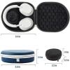 ProCase Hard Case for Sony WH-CH720N/ WH-CH710N/ WH-CH520/ WH-CH510/ WH-1000XM5/ WH-1000XM4/ WHXB910N/ Bose 700 Noise Cancelling Wireless Headphones, Travel Carrying Bag with 2 Dust Covers -Navy(Navy)