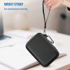 ProCase Hard Drive Case 2.5 Inch for Elements WD My Passport Canvio Basics Seagate Backup Plus Slim Expansion 1TB 2TB 3TB 4TB, Portable Carrying Case Holds 2 External Hard Drives -Navy(Black)