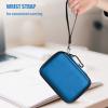 ProCase Hard Drive Case for Canvio Basics Western Digital WD Elements My Passport Seagate Portable Backup Plus Slim 1TB 2TB 3TB 4TB USB 3.0, 2.5”, Samsung T9 Portable External Hard Drive Case -Red(Navy)