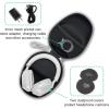ProCase Hard Headphone Case Travel Bag for Sony WH-1000XM4, Beats Solo3, Bose QC, Hardshell EVA Carrying Case Headset Case with 2 Dust Covers – Black(Grey)