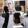 ProCase Hard Shell Camera Case for Canon Rebel T7/EOS R100/R50/DSLR/SLR/Nikon/Sony/Mirrorless Cameras, Soft Padded Digital Camera Travel Bag with 1 Shoulder Strap and 3 Adjustable Dividers -Black(Black)