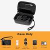 ProCase Hard Shell Digital Camera Case for Canon G7X Mark III Mark II, Sony Cybershot, PowerShot SX740, Ricoh GR III, Kodak Pixpro, Compact 4K Vlogging Small Cameras Travel Carrying Storage Bag -Black(Black)