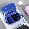 ProCase Hard Shell Digital Camera Case for Canon G7X Mark III Mark II, Sony Cybershot, PowerShot SX740, Ricoh GR III, Kodak Pixpro, Compact 4K Vlogging Small Cameras Travel Carrying Storage Bag -Black(Blue)