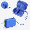 ProCase Hard Shell Digital Camera Case for Canon G7X Mark III Mark II, Sony Cybershot, PowerShot SX740, Ricoh GR III, Kodak Pixpro, Compact 4K Vlogging Small Cameras Travel Carrying Storage Bag -Black(Blue)