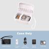 ProCase Hard Shell Digital Camera Case for Canon G7X Mark III Mark II, Sony Cybershot, PowerShot SX740, Ricoh GR III, Kodak Pixpro, Compact 4K Vlogging Small Cameras Travel Carrying Storage Bag -Black(White)