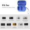 ProCase Hard Shell Digital Camera Case for Canon G7X Mark III Mark II, Sony Cybershot, PowerShot SX740, Ricoh GR III, Kodak Pixpro, Compact 4K Vlogging Small Cameras Travel Carrying Storage Bag -Black(Blue)