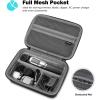 ProCase Hard Travel Case for Norelco Multigroom Series 3000 5000 7000 MG3750 MG5750/49 MG7750/49 Men’s Electric Trimmer Shaver and Attachments -Black