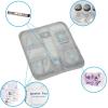 ProCase Insulin Cooler Travel Carrying Case, Diabetic Medication Organizer Insulated Cooling Bag with 2 Ice Packs for Insulin Pens Syringe Needle -Black