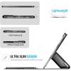 ProCase Keyboard Case for Surface Pro 9 (2022) / Pro 8 (2021) 13″ Tablet, Slim Light Smart Cover with Magnetically Detachable Wireless Keyboard -Black