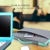 ProCase Laptop Sleeve Case, 15 15.6 inch Laptop Bag Compatible with MacBook HP Dell Lenovo ASUS Chromebook -Light Grey