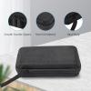 ProCase Large Hard Travel Electronic Organizer Case for MacBook Power Adapter Chargers Cables Tech Organizer Hard Drive USB Flash Disk SD Card Portable Electronics Accessories Bag -Black(Black)