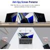 ProCase Privacy Screen Protector for MacBook Pro 14 inch 2026 M5/ Pro/Max & 14.2 (M4) A3112/A3185/A3401 2024 2022 2021, Anti-Spy Tempered Glass Tinted Screen Film Guard for MacBook Pro 14 M2 M1 Pro/Max Chip & Touch ID