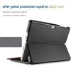 ProCase Protective Case for 10.5 Inch Surface Go 3 2021 / Surface Go 2 2020/10 Inch Surface Go 2018, Slim Light Smart Cover Stand Hard Shell, Compatible with Surface Type Cover -Navy(Black)