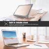 ProCase Protective Case for 13.5″ Surface Laptop 5/4/3 with Metal Palm Rest, Heavy Duty Slim Hard Shell Cover with Foldable Kickstands -Grey