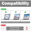 ProCase Protective Case for 15 Inch Surface Laptop 5/4/3, Heavy Duty Slim Hard Shell Cover with Foldable Kickstands for 15″ Laptop 2022 2021 2019 Old Version -Grey