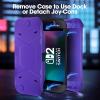 ProCase Protective Case for Nintendo Switch 2 (2025 Model), Hard PC Front Cover + Soft Back Shell with Ergonomic Grip for New 7.9 Inch Nintendo Switch 2 2025 Release -Purple(Purple)