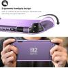 ProCase Protective Cover for Nintendo Switch 2 2025, Case with Ergonomic Grip, Shell for Switch 2, Soft TPU Protector Accessories, Anti-Scratch, Easy to Install -Transparent Pink(Transparent Purple)