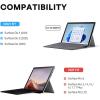 ProCase Rugged Case for Microsoft Surface Go 3 10.5″ 2021 / Surface Go 2 2020 / Surface Go 2018, Shockproof Protective Cover Case with Pen Holder Hand Strap, Compatible with Type Cover Keyboard -Black(Navy)