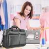 ProCase Sewing Machine Carrying Case, Universal Travel Tote Bag for Most Standard Size Sewing Machine Brother, Singer and Janome, with Sewing Accessories Storage Pockets and Shoulder Strap -Grey