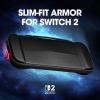 ProCase Slim Carrying Case for Nintendo Switch 2 2025, Travel Case Hard-Shell with 12 Game Card Slots, Switch 2 Protector Accessories -Purple(Black)