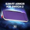 ProCase Slim Carrying Case for Nintendo Switch 2 2025, Travel Case Hard-Shell with 12 Game Card Slots, Switch 2 Protector Accessories -Purple(Purple)