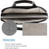 ProCase Tablet Laptop Bag Sleeve Case Cover with Size Zipper, Protective Sleeve Bag for Tablet Laptop Ultrabook Notebook MacBook(Grey)
